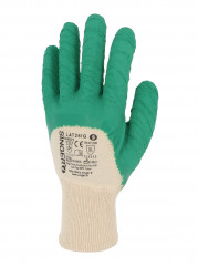 GANT LATEX VERT ENDUIT 9