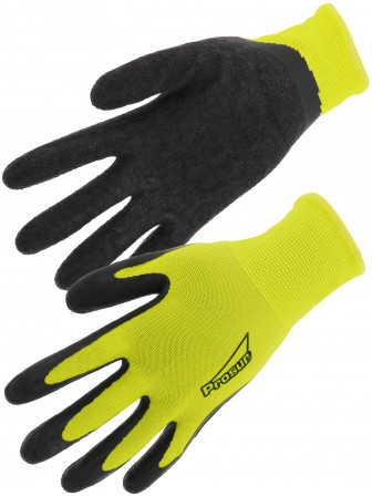 GANTS POLY HV JAUNE END LATEX N,T9