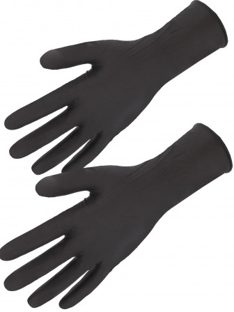 100 GANTS NITRILE NOIR L