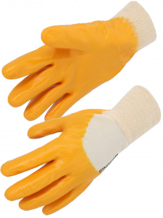 GANT NITRILE JAUNE ENDUIT,T10