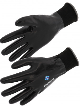 GANTS POLY TOUT ENDUIT NITRILE,T 6