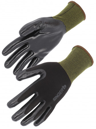 GANTS NYLON NOIR END NIT NOIR T11