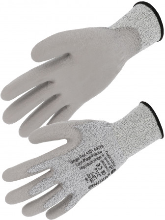 GANTS FIBRE HT GRIS END PU GRIS 11