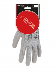 GANTS FIBRE HT GRIS END PU GRI,10-C