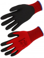 GANTS TRICOTE J15 END PVC CFT NOIR 8