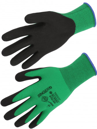 GANTS TRICOTE J15 END PVC CFT,9 NOIR