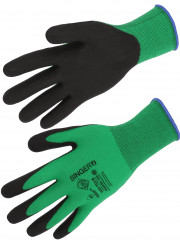 GANTS TRICOTE J15 END PVC CFT,9 NOIR