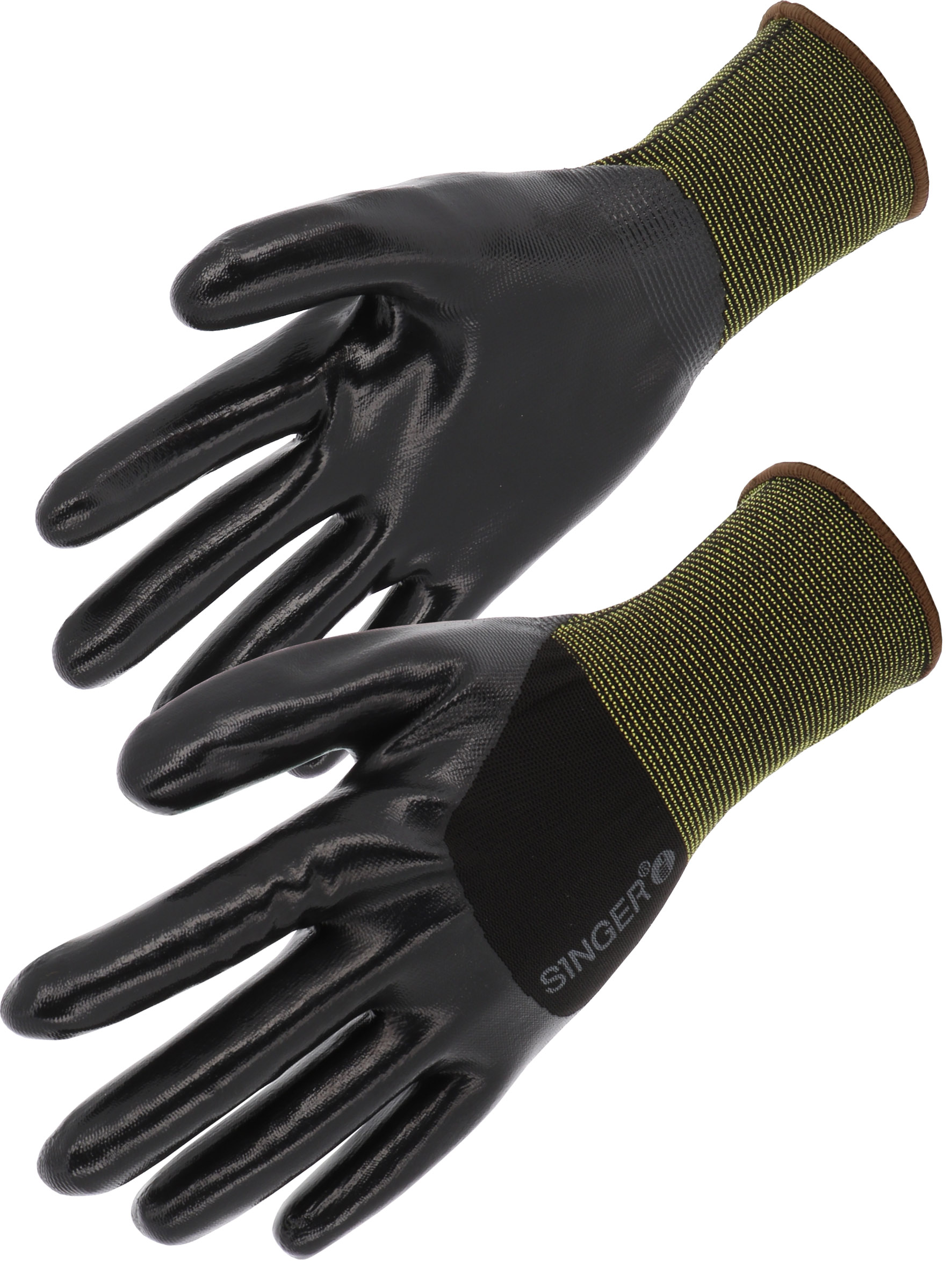 GANTS NYLON 3/4 NOIR END NIT 9