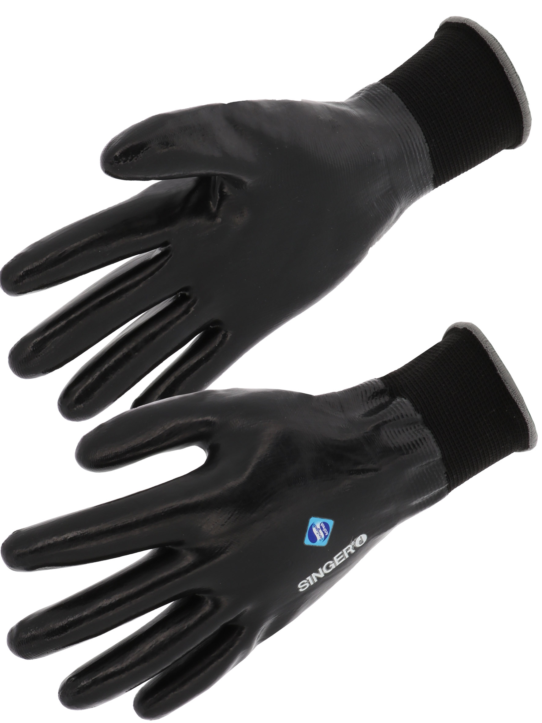 GANTS POLY TOUT ENDUIT NITRILE,T 6