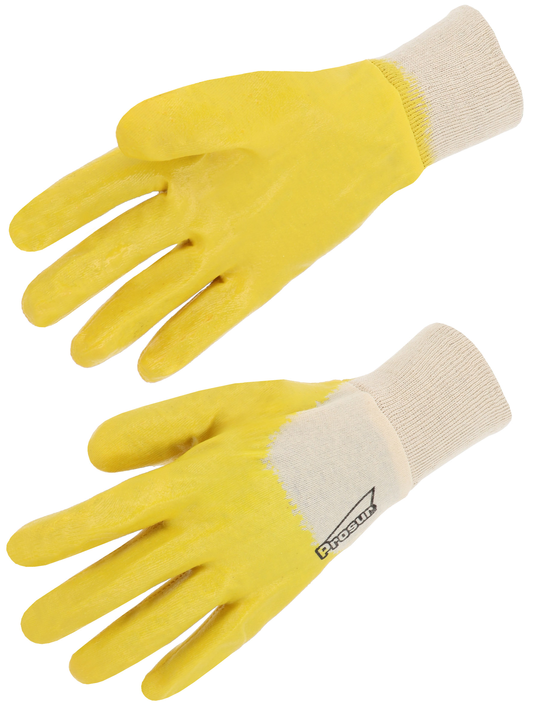 GANT NITRILE JAUNE ENDUIT,T8