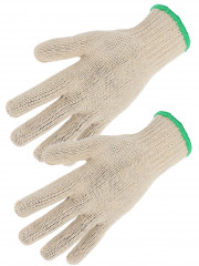 GANTS COTON  TRICOTE JAUGE 7 T HOMME