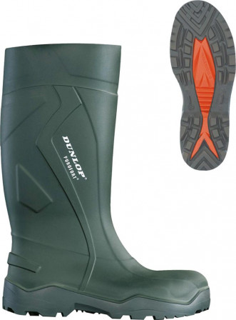 Bottes, Purofort+, S5CI SRC, 44, vert