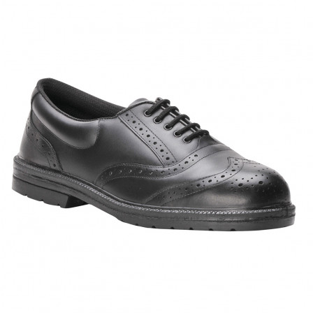 chaussure ville brogue steelite s1p noir, 41