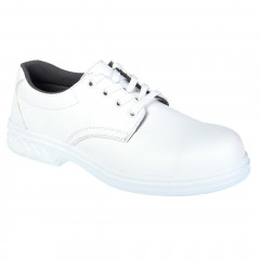 chaussure à lacets s2 blanc, 43