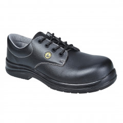 chaussure de sécurité à lacets composite esd s2 noir, 37