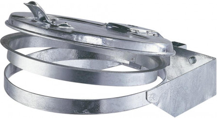 Support mural 70 - 120 Lcouvercle d'acier zn.