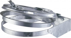 Support mural 70 - 120 Lcouvercle d'acier zn.