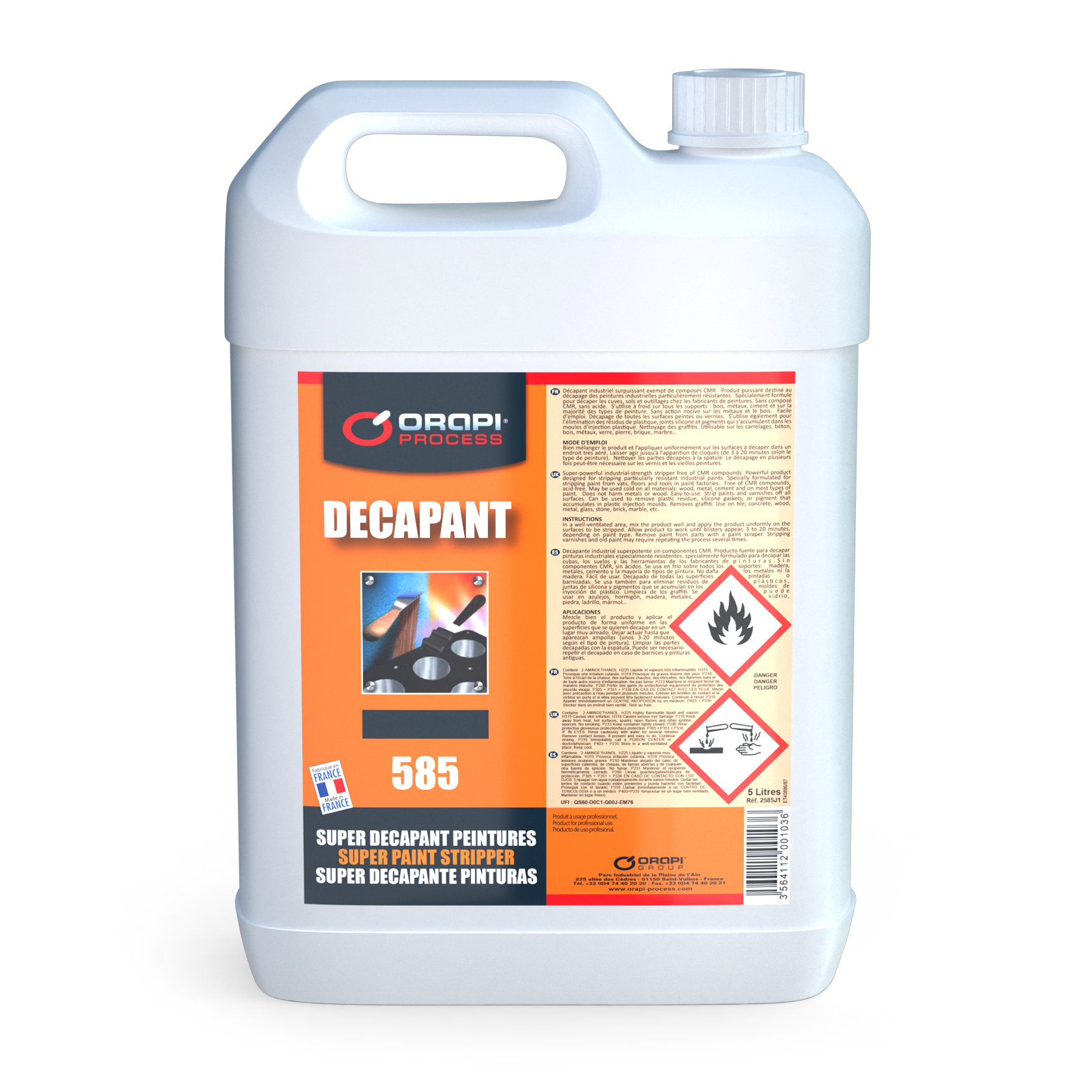 DECAPANT et ANTIGRAFFITI