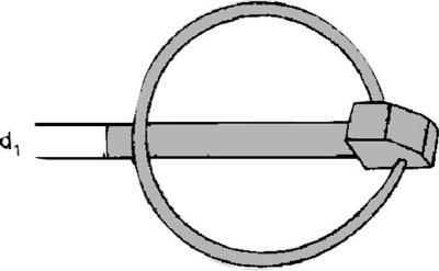 Goupille clip DIN 11026 10,0 zn HP E-