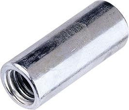 Ecrou jonction cyl. zg M6x20x10 E-