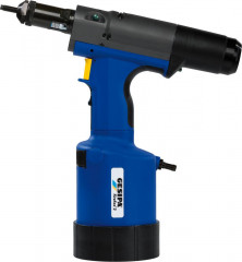 Pistolet à  riveter oléo-pneumatique