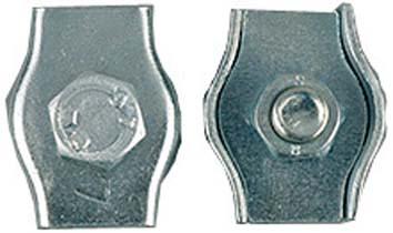 Serre-câbles Simplex zingués 3,0 mm x 17 M4
