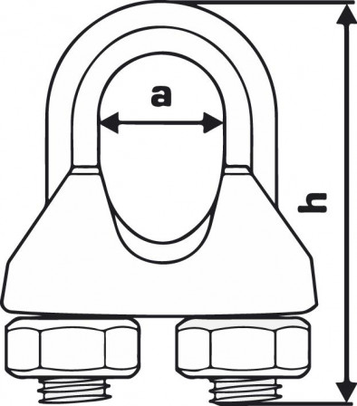 Précédemment DIN 741, A4 5 mm/M5 3/16 moulé El