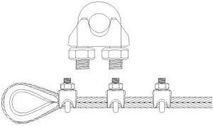 Précédemment DIN 741, A4 5 mm/M5 3/16 moulé El