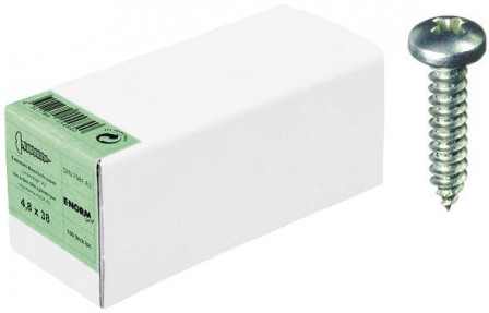 Vis à tôle DIN 7981-C3,5x 9,5 A2 