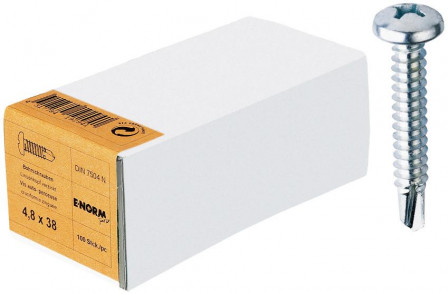 Vis autoperc. DIN 7504-M(anc.N) 3,5x22 znHP 