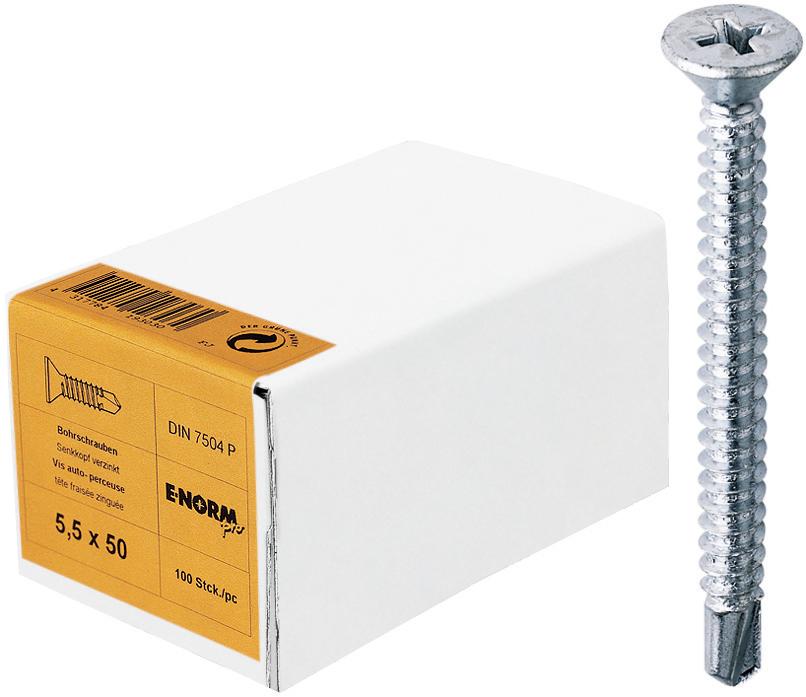 Vis autoperc. DIN 7504-O(anc.P) 3,9x 22 zn 