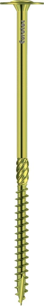 Paneltwistec Tête à plate au jaune TX 40 8,0 x 160 mm