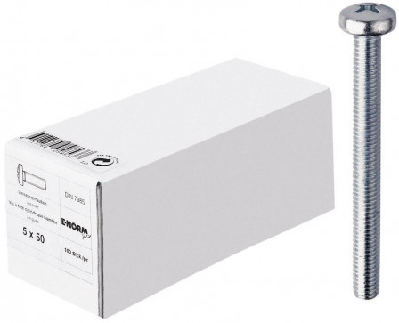 Vis tête bomb. DIN 7985M 5 x 25 zn KP 