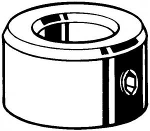 BAGUE ARRET VIS ST AC-I A2-50 80x110x22 DIN705a/iso4027(din914)
