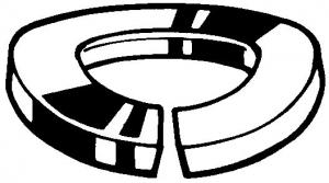 RONDELLE ELAST. CINTREE AC-R M14  DIN128a