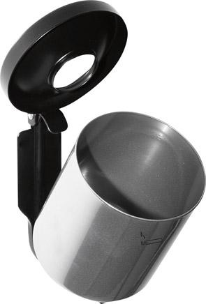 Cendrier mural basc RondoSenior argentan