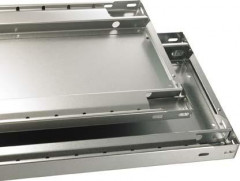 Tablettes sup. 400mm gal.Pack de 2 un. 