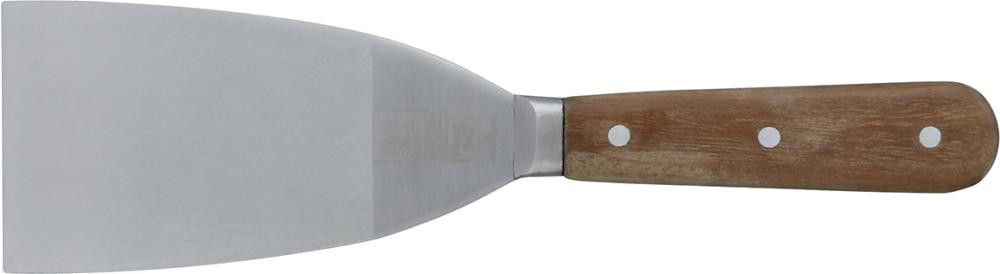 Couteau de peintre inox avec manche en bois de rose 100mm 