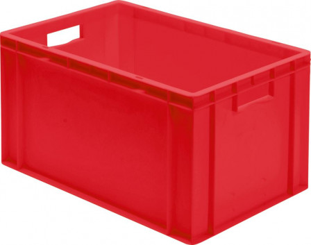 Bac de transport à empiler 600x400x320 mm rougePuma