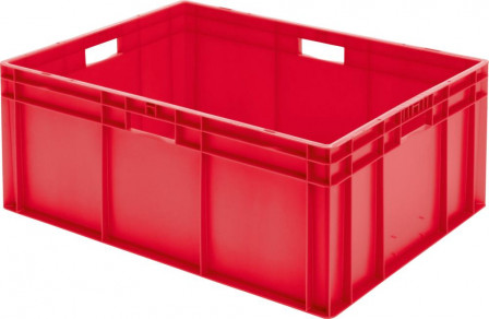 Bac de transport à empiler 800x600x320 mm rouge