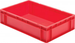 Bac de transport à empiler 600x400x145 mm rouge