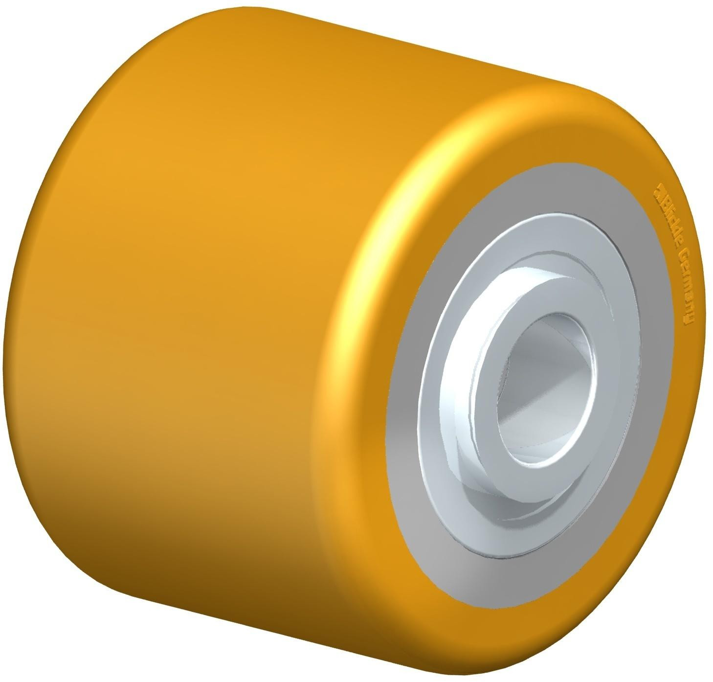 Galet de transpalettes à bande de roulement polyuréthane