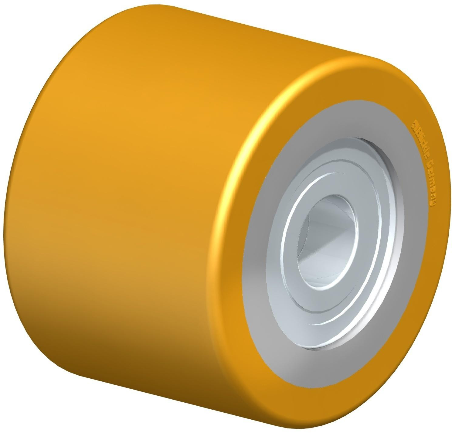 Galet de transpalettes à bande de roulement polyuréthane