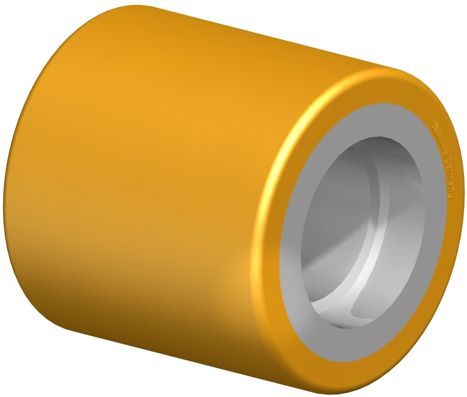 Galet de transpalettes à bande de roulement polyuréthane