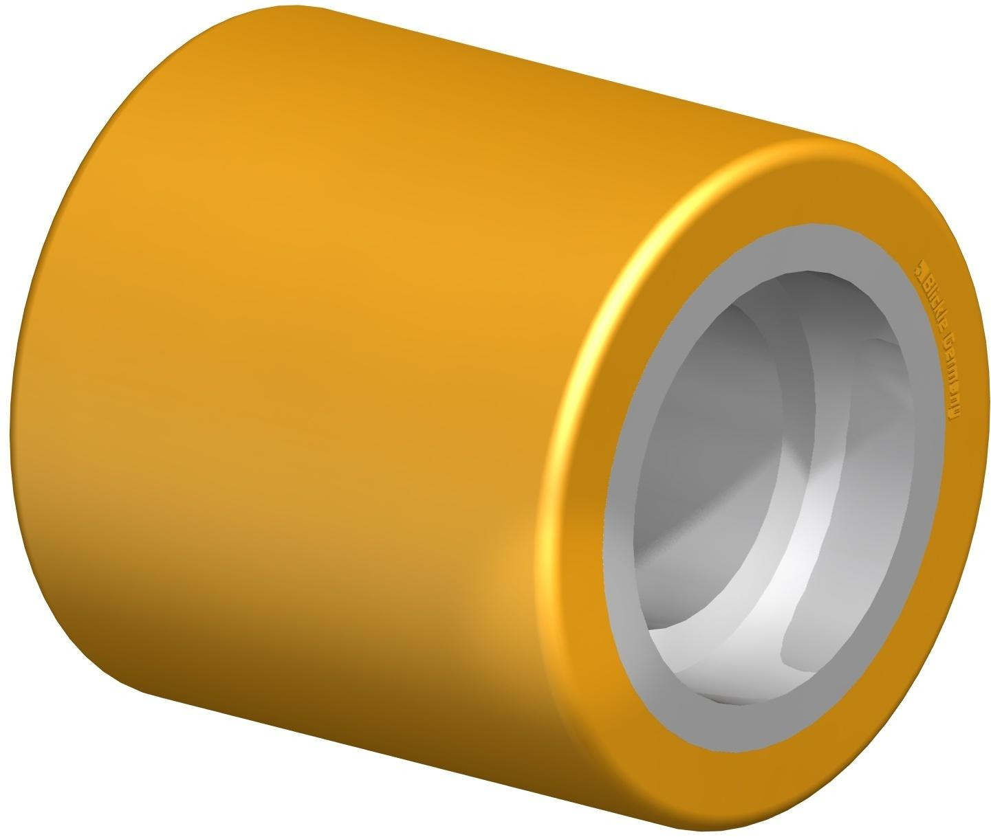 Galet de transpalettes à bande de roulement polyuréthane