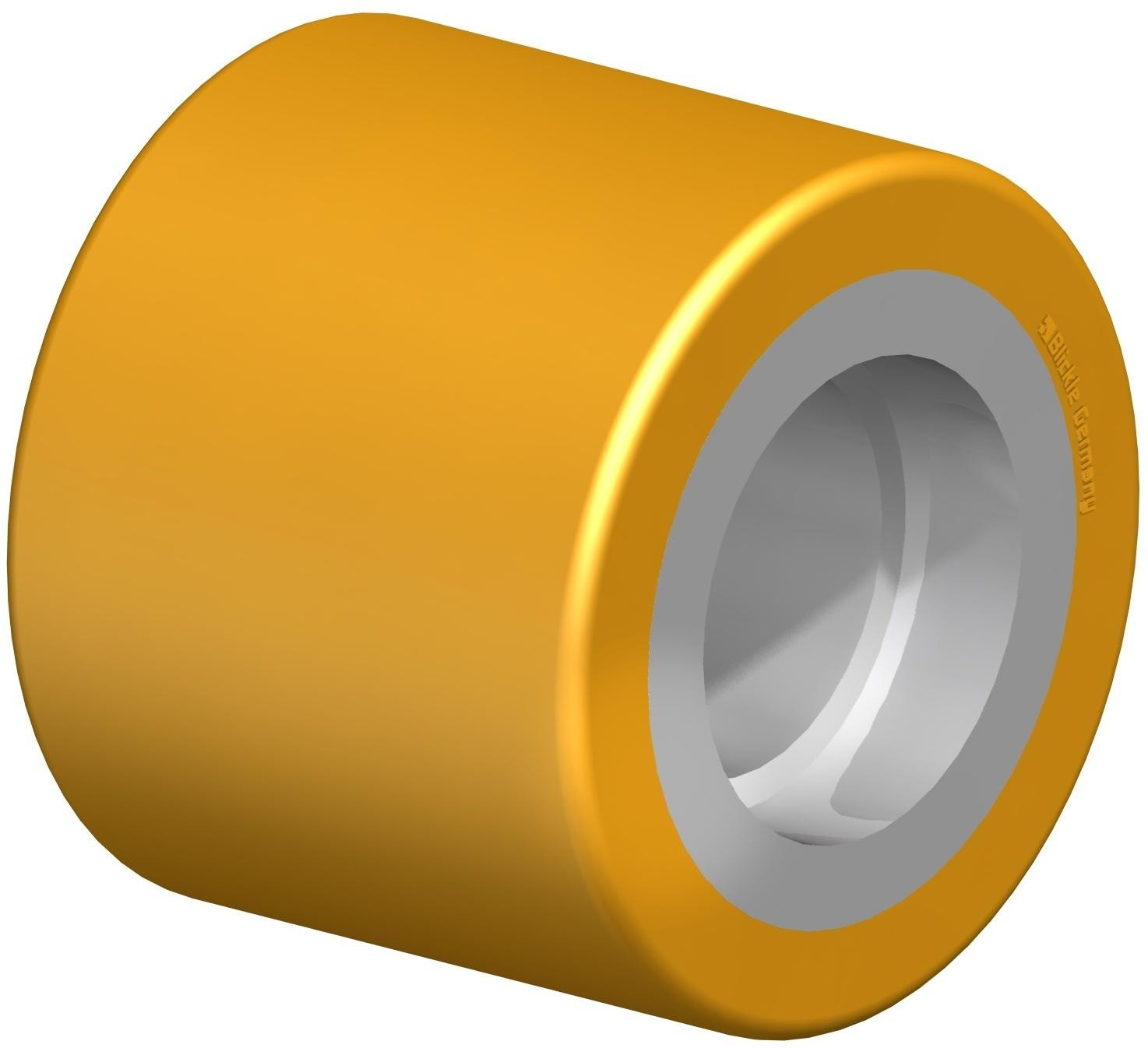 Galet de transpalettes à bande de roulement polyuréthane