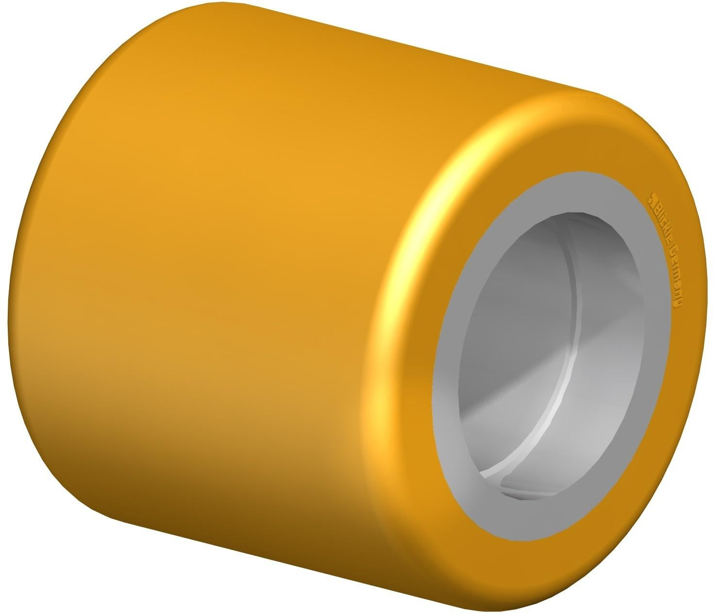 Galet de transpalettes à bande de roulement polyuréthane