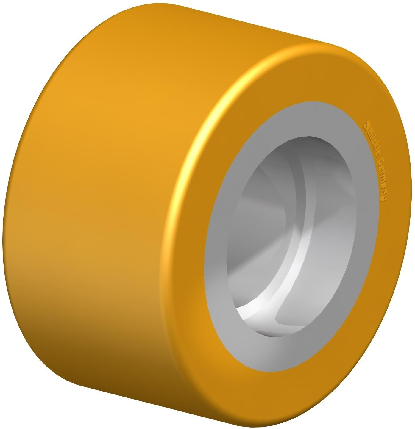 Galet de transpalettes à bande de roulement polyuréthane