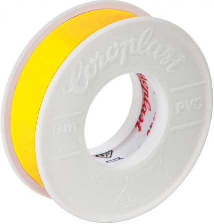Ruban isolant n° 302 jaune 10mx15mm 