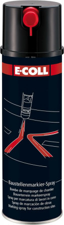 Spray de marquage pour chantier aérosol 500ml noir